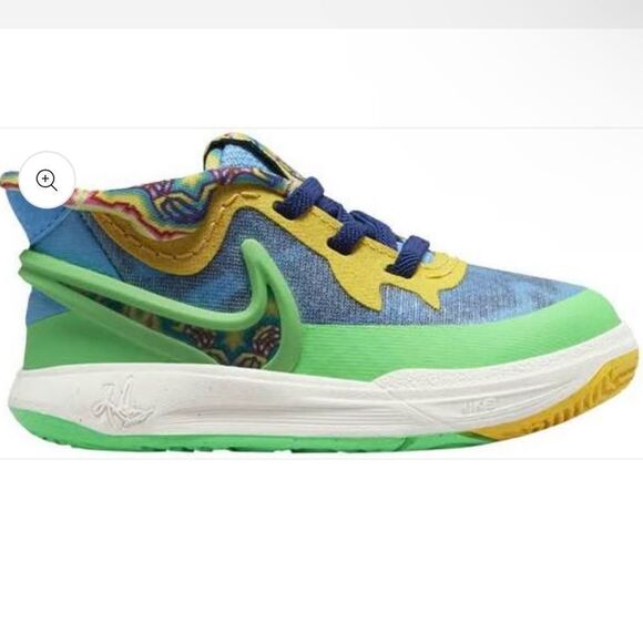 NIKENEW Kyrie 8 GO Baltic Blue Multi Basketball Shoes Youth Size 7 (8.5 W)
